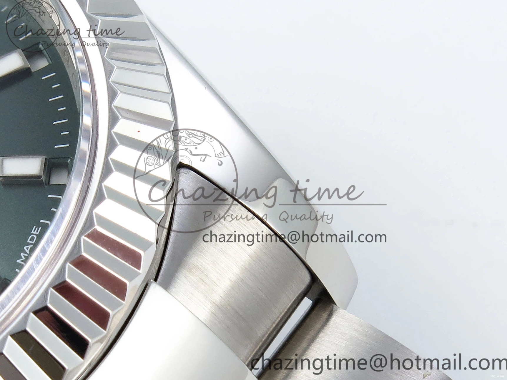 Sky-Dweller SS Green ZF 1:1 Bracelet A2824 326934 Best 904L SS on Edition Dial 0512